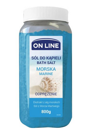 ON LINE RELAXING BATH SALT MARINE & ALGAE EXTRACT 800g | eBay