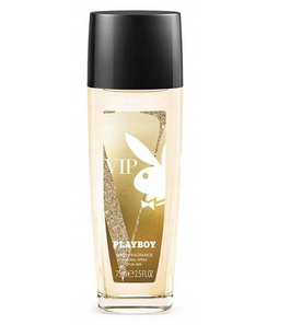 PLAYBOY VIP GOLD FOR WOMAN BODY FRAGRANCE ORYGINAL 75ml. EDT gift for her