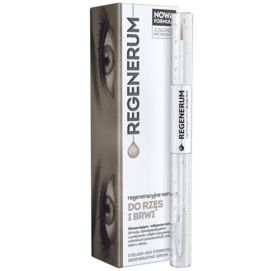 REGENERUM REGENERATION EYELASH AND EYEBROWS SERUM 2 STEPS - 7ml + 4ml NEW FORMULA