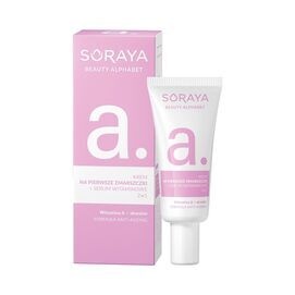 SORAYA BEAUTY ALPHABET "A" CREAM FOR FIRST WRINKLES + VITAMIN SERUM 2in1