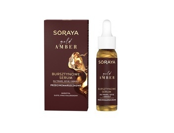 SORAYA GOLD AMBER ANTI-WRINKLE SERUM FACE, NECK, DECOLLETE