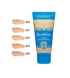 VERONA INGRID IDEAL COVER MATTIFYING LONG-LASTING SMOOTHING AND MATTIFYING FOUNDATION