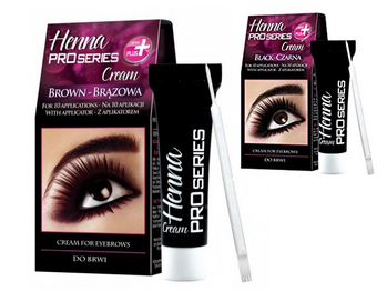 VERONA INGRID PRO SERIES HENNA CREAM FOR EYEBROWS black brown