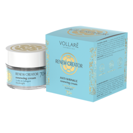 VERONA VOLLARE AGE CREATOR DE LUXE ANTI-WRINKLES MAXIMUM RENEW FACE CREAM DAY NIGHT 70+