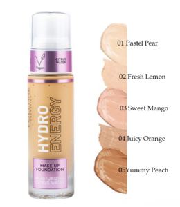 VERONA VOLLARE HYDRO ENERGY MAKE-UP FOUNDATION LONG LASTING MOISTURIZING