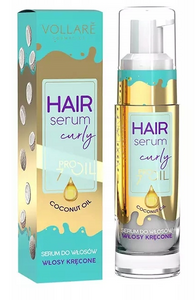 VERONA VOLLARE PRO OIL L PERFECT CURLS SERUM FOR CURLY HAIR WITH COCONUT OIL