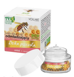 VERONA VOLLARE WILD BEE FACE CREAM NATURAL FIRMING HONEY & SHEA OIL ECO