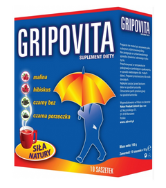 ZDROVIT GRIPOVITA DIET SUPPLEMENT AGAINST COLD ANF FOR BETTER IMMUNITY 10 SACHETS