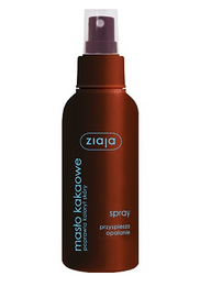 ZIAJA COCOA BUTTER BODY SPRAY TANNING ACCELERATOR