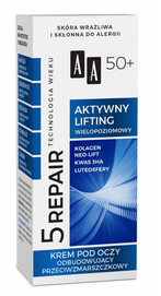 AA OCEANIC 5REPAIR TECHNOLOGIA WIEKU AKTYWNY LIFTING KREM POD OCZY 50+