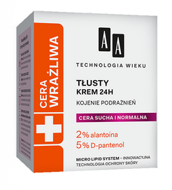 AA OCEANIC TECHNOLOGIA WIEKU TŁUSTY KREM 24H CERA SUCHA I NORMAILNA