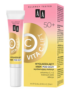 AA OCEANIC VITA C LIFT KREM WYGŁADZAJĄCY POD OCZY WYRÓWNUJĄCY KOLORYT 15ml