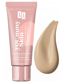 AA OCEANIC YOU MMY SKIN PODKŁAD MINERALNY PEACH FLAWLESS