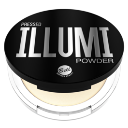 BELL WOW! ILLUMI PRESSED POWDER ROZŚWIETLAJĄCY PUDER UTRWALAJĄCY DO TWARZY I CIAŁA