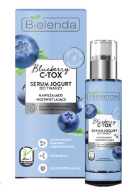 BIELENDA BLUEBERRY C-TOX SERUM JOGURT DO TWARZY NAWILŻENIE ROZŚWIETLENIE 30ml