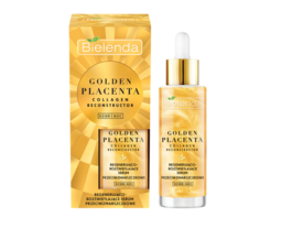 BIELENDA GOLDEN PLACENTA PRZECIWZMARSZCZKOWE SERUM DO TWARZY REGENERUJĄCO-ROZŚWIETLAJĄCE