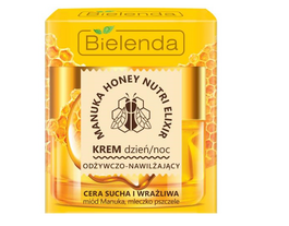 BIELENDA MANUKA HONEY NUTRI ELIXIR KREM ODŻYWCZO NAWILŻAJĄCY DZIEŃ / NOC