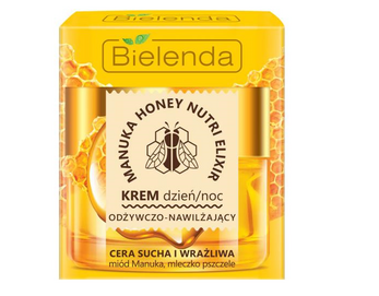 BIELENDA MANUKA HONEY NUTRI ELIXIR KREM ODŻYWCZO NAWILŻAJĄCY DZIEŃ / NOC