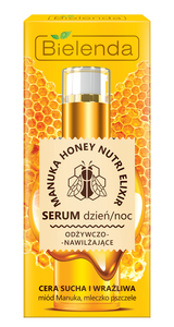 BIELENDA MANUKA HONEY NUTRI ELIXIR SERUM ODŻYWCZO NAWILŻAJĄCE DZIEŃ NOC