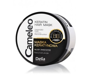 DELIA CAMELEO ANTI DAMAGE KERATIN BB MASKA KERATYNOWA DO WŁOSÓW ZNISZCZONYCH