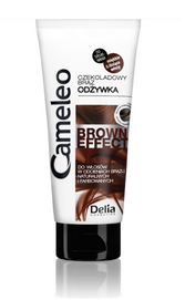 DELIA CAMELEO BROWN EFFECT CZEKOLADOWY BRĄZ ODŻYWKA DO WŁOSÓW W ODCIENIACH BRĄZU