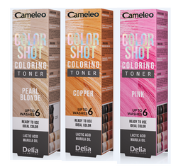 DELIA CAMELEO COLOR SHOT PIGMENT TONER FARBUJĄCY DO WŁOSÓW MARULA OIL