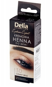 DELIA COSMETICS CREAM HENNA DO BRWI 15 aplikacji