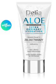 DELIA COSMETICS JELLY CARE  ALOE NAWILŻAJĄCY ŻEL  DO TWARZY