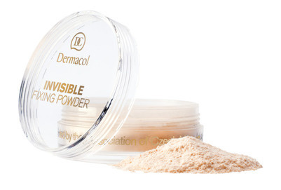 DERMACOL INVISIBLE FIXING POWDER PUDER TRANSPARNETNY