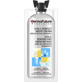 DERMOFUTURE VITA-C PERFEKCYJNY KREM NA NOC Z WITAMINĄ C I ABURTYNĄ