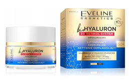 EVELINE BIO HYALURON 3X RETINOL SYSTEM LIFTINGUJACY KREM FILLER ODMŁADZAJĄCY 50+