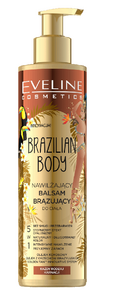 EVELINE COSMETICS BRAZILIAN BODY NAWILŻAJĄCY BALSAM BRĄZUJĄCY DO CIAŁA 5w1