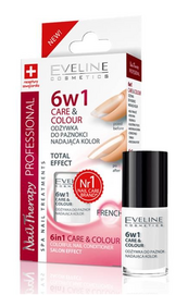 EVELINE COSMETICS NAIL THERAPY 6W1 ODŻYWKA DO PAZNOKCI NADAJĄCA KOLOR FRENCH