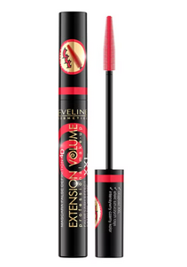 EVELINE EXTENSION VOLUME MASCARA  FALSE 4D INTENSYWNY CZARNY TUSZ DO RZĘS
