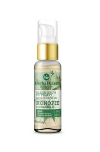 FARMONA HERBAL CARE OLEJEK KONOPIE + WIT E DO TWARZY SZYI i DEKOLTU 50ml