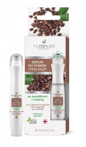 FLOSLEK SERUM DO POWIEK I POD OCZY ZE ŚWIETLIKIEM I KOFEINĄ