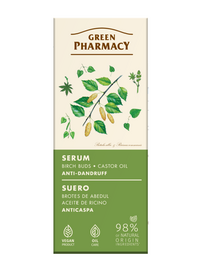 GREEN PHARMACY SERUM PRZECIWŁUPIEŻOWE PĄKI BRZOZY + OLEJ RYCYNOWY 100ml