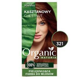 JOANNA NATURIA ORGANIC PIELĘGNUJĄCA FARBA DO KOLORYZACJI WŁOSÓW