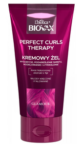 LBIOTICA BIOVAX PERFECT CURLS THERAPY KREMOWY ŻEL - MODELOWANIE I UTRWALENIE SKRĘTU