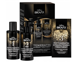 LBIOTICA BIOVAX PHYTOKERATIN ZESTAW DO TRWAŁEGO PROSTOWANIA WŁOSÓW