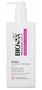 L`BIOTICA BIOVAX TRYCHOLOGIC MASKA DO PRZESUSZONYCH I ŁAMLIWYCH WŁOSÓW I SKÓRY GŁOWY