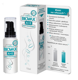 L`BIOTICA LBIOTICA BIOVAX SERUM A+E SERUM WZMACNIAJĄCE DO WŁOSÓW 