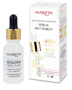 MARION GOLDEN SKIN CARE HIALURONOWE NAWILŻENIE SERUM DO TWARZY KURACJA ODMŁADZAJĄCA 20ml