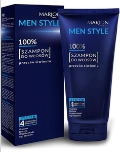 MARION MEN STYLE 100% SZAMPON DO WŁOSÓW PRZECIW SIWIENIU DLA MĘŻCZYZN