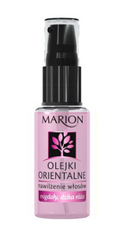 MARION OLEJEK ORIENTALNY NAWILŻENIE WŁOSÓW MIGDAŁY DZIKA RÓŻA 30ml PINK