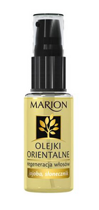 MARION OLEJEK ORIENTALNY REGENERACJA WŁOSÓW JOJOBA SŁONECZNIK 30ml YELLOW