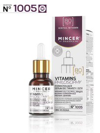 MINCER PHARMA VITAMINS PHILOSOPHY WZMACNIAJĄCE SERUM DO TWARZY I SZYI No. 1005