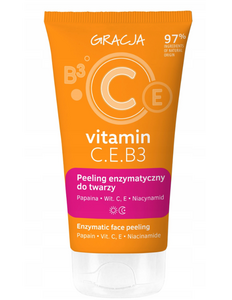 MIRACULUM GRACJA PEELING ENZYMATYCZNY DO TWARZY VITAMIN C.E.B3  NIACYNAMID