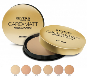 REVERS COSMETICS CARE & MATT MATUJĄCY PUDER PRASOWANY MINERALNY