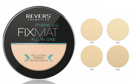 REVERS COSMETICS FIX MATT MATUJĄCY PUDER PRASOWANY ALL IN ONE